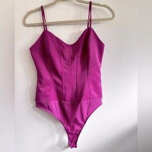 Intempo Spaghetti Strap Bodysuit Women’s Size Medium Staple Basics